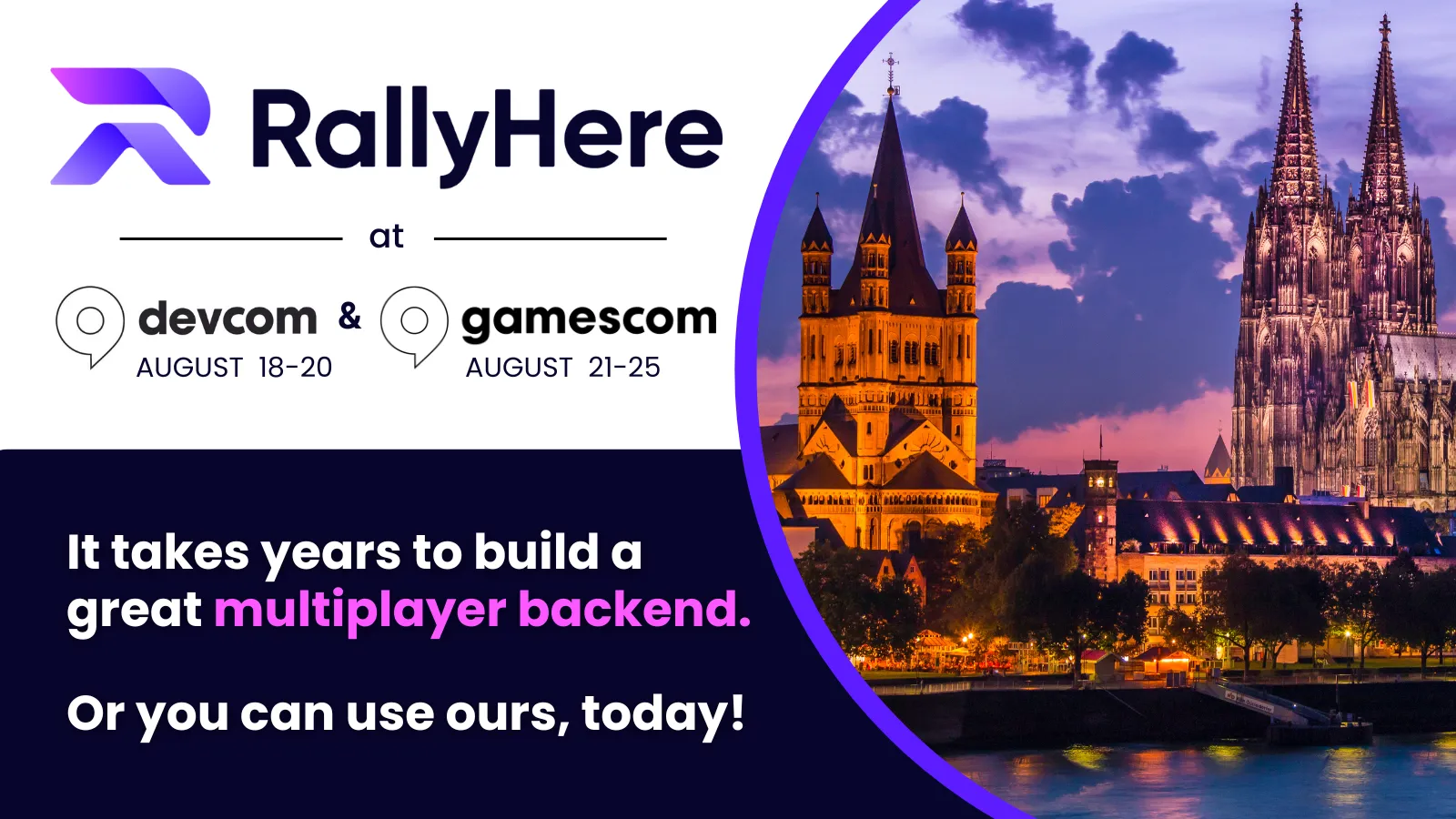 Featured Image: RallyHere at Devcom & Gamescom 2024